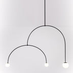 Brackwyn Glass Chandelier-Moonnatur