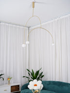 Brackwyn Glass Chandelier-Moonnatur