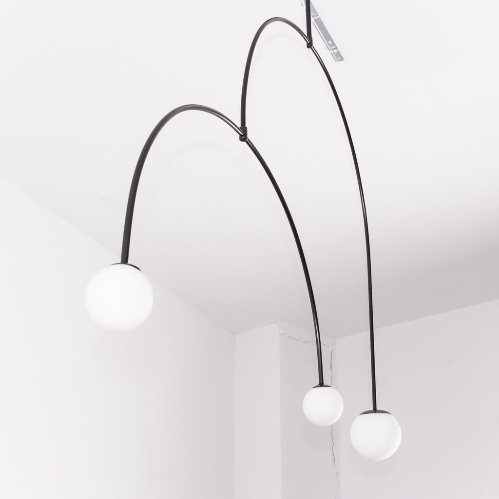 Brackwyn Glass Chandelier-Moonnatur