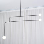 Brackwyn Glass Chandelier-Moonnatur