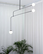 Brackwyn Glass Chandelier-Moonnatur