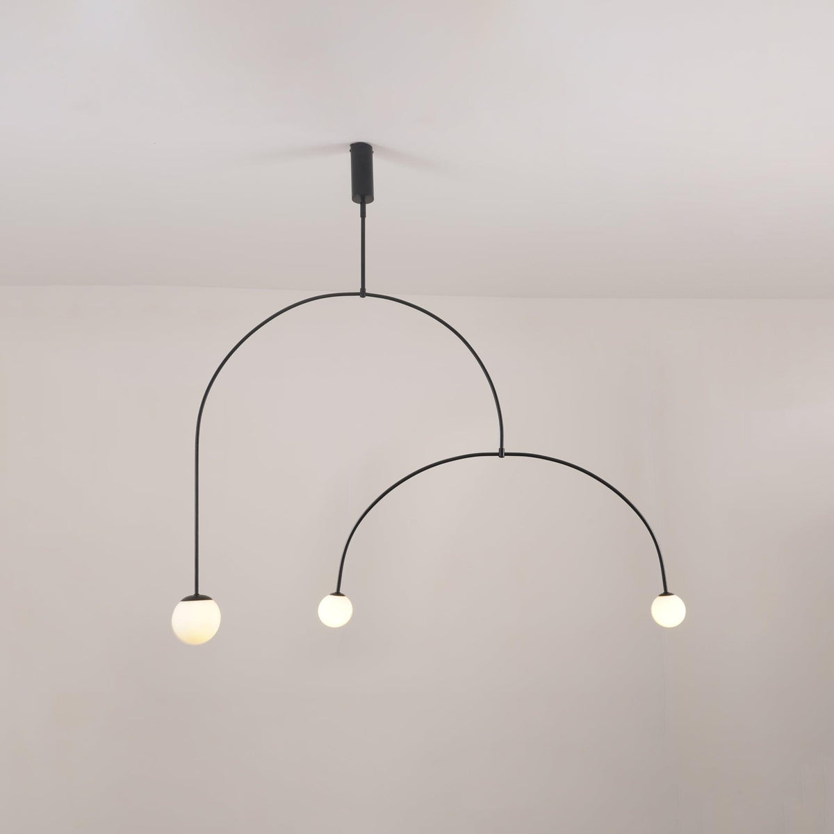 Brackwyn Glass Chandelier-Moonnatur