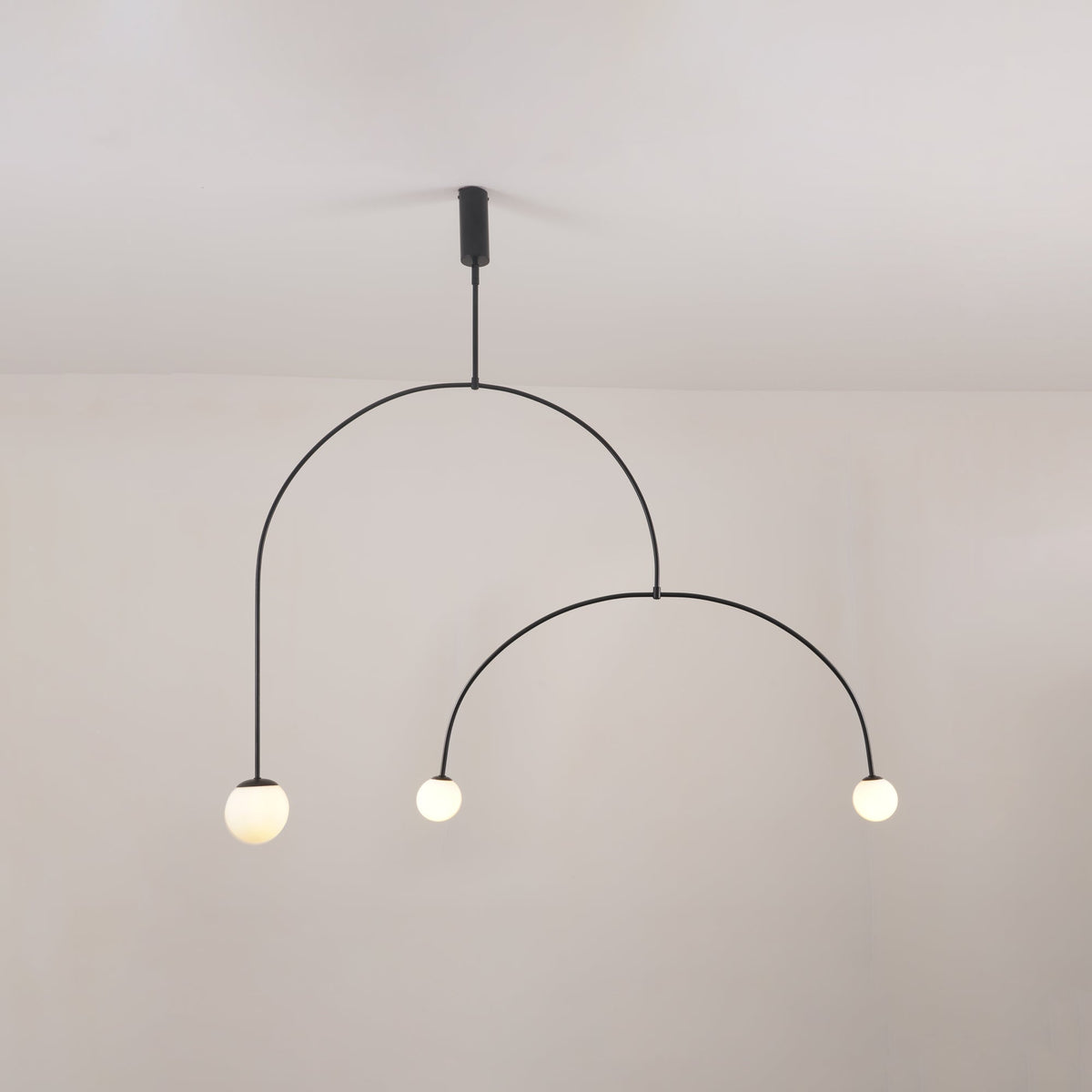 Brackwyn Glass Chandelier-Moonnatur
