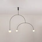 Brackwyn Glass Chandelier-Moonnatur