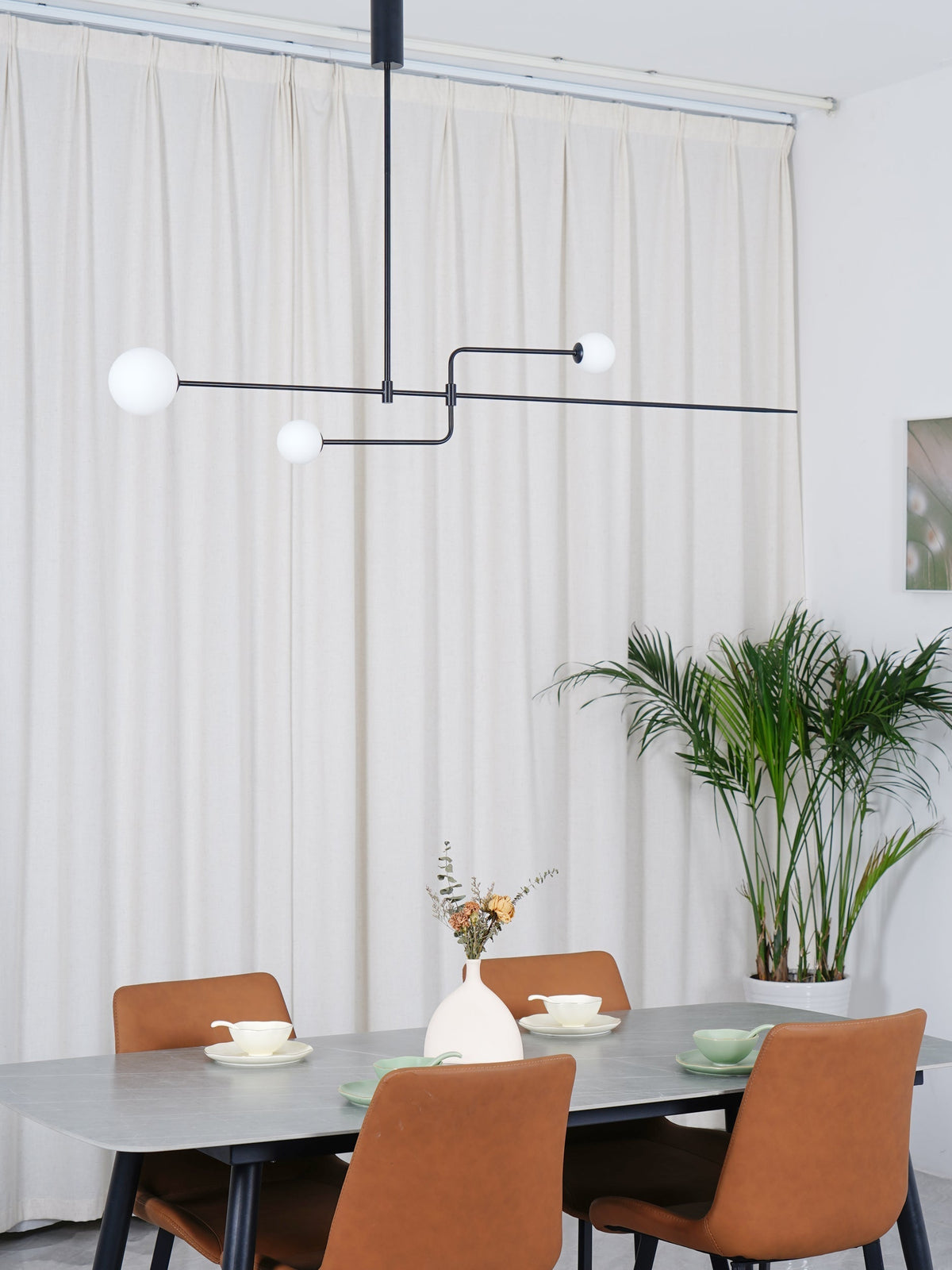 Brackwyn Glass Chandelier-Moonnatur