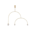 Brackwyn Glass Chandelier-Moonnatur