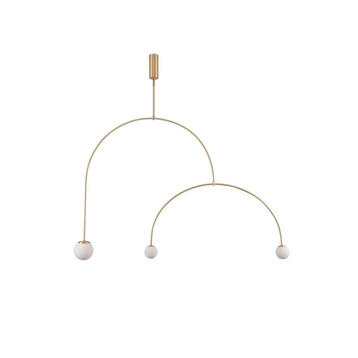 Brackwyn Glass Chandelier-Moonnatur
