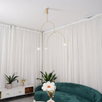 Brackwyn Glass Chandelier-Moonnatur