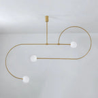 Brackwyn Glass Chandelier-Moonnatur