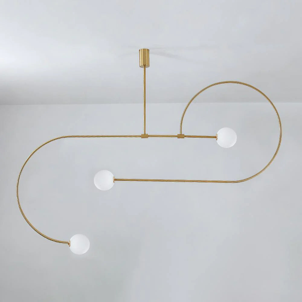 Brackwyn Glass Chandelier-Moonnatur