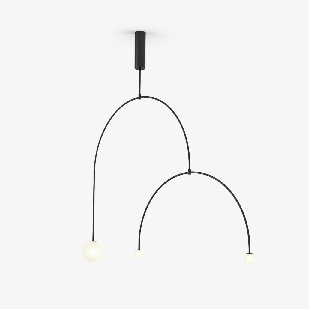 Brackwyn Glass Chandelier-Moonnatur