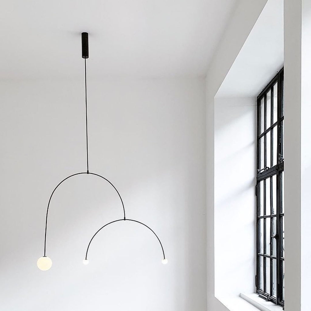 Brackwyn Glass Chandelier-Moonnatur