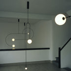 Brackwyn Glass Chandelier-Moonnatur