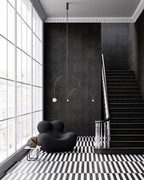 Brackwyn Glass Chandelier-Moonnatur