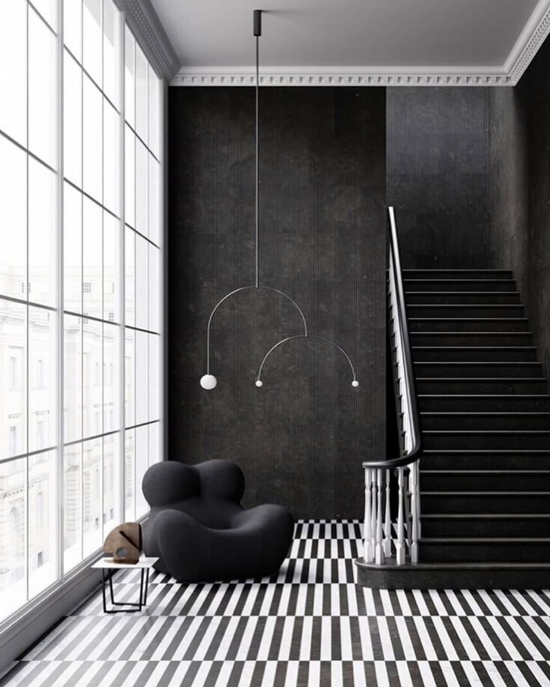 Brackwyn Glass Chandelier-Moonnatur