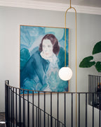 Brackwyn Glass Chandelier-Moonnatur