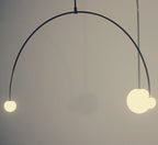 Brackwyn Glass Chandelier-Moonnatur