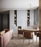 Brackwyn Glass Chandelier-Moonnatur
