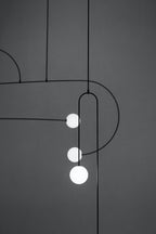 Brackwyn Glass Chandelier-Moonnatur