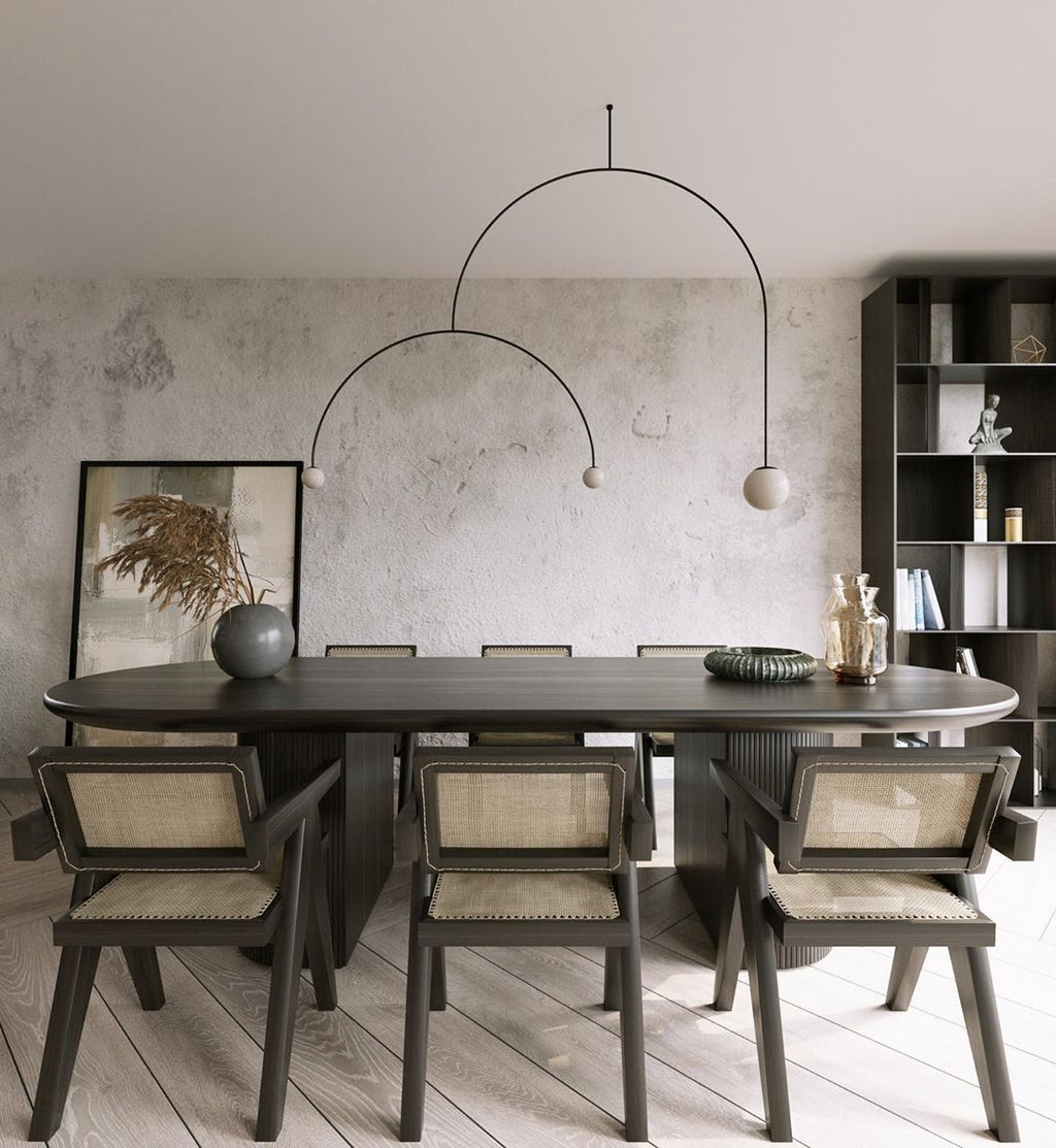 Brackwyn Glass Chandelier-Moonnatur