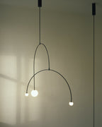 Brackwyn Glass Chandelier-Moonnatur