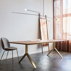 Brackwyn Glass Chandelier-Moonnatur