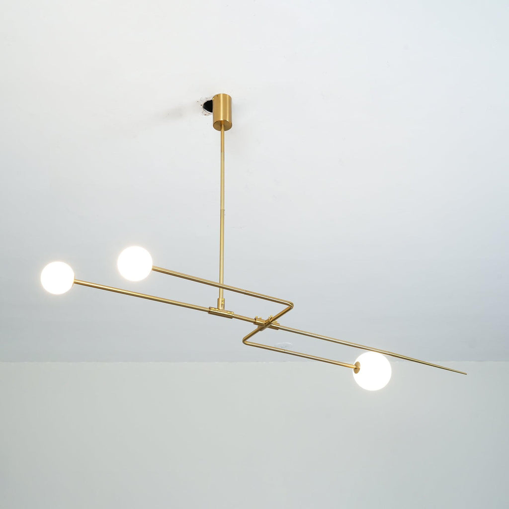 Brackwyn Glass Chandelier-Moonnatur