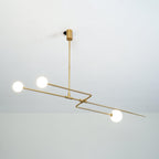 Brackwyn Glass Chandelier-Moonnatur