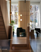 Brackwyn Glass Chandelier-Moonnatur