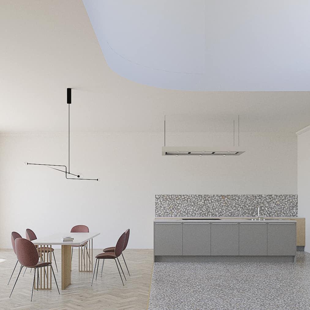 Brackwyn Glass Chandelier-Moonnatur