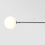 Brackwyn Glass Chandelier-Moonnatur