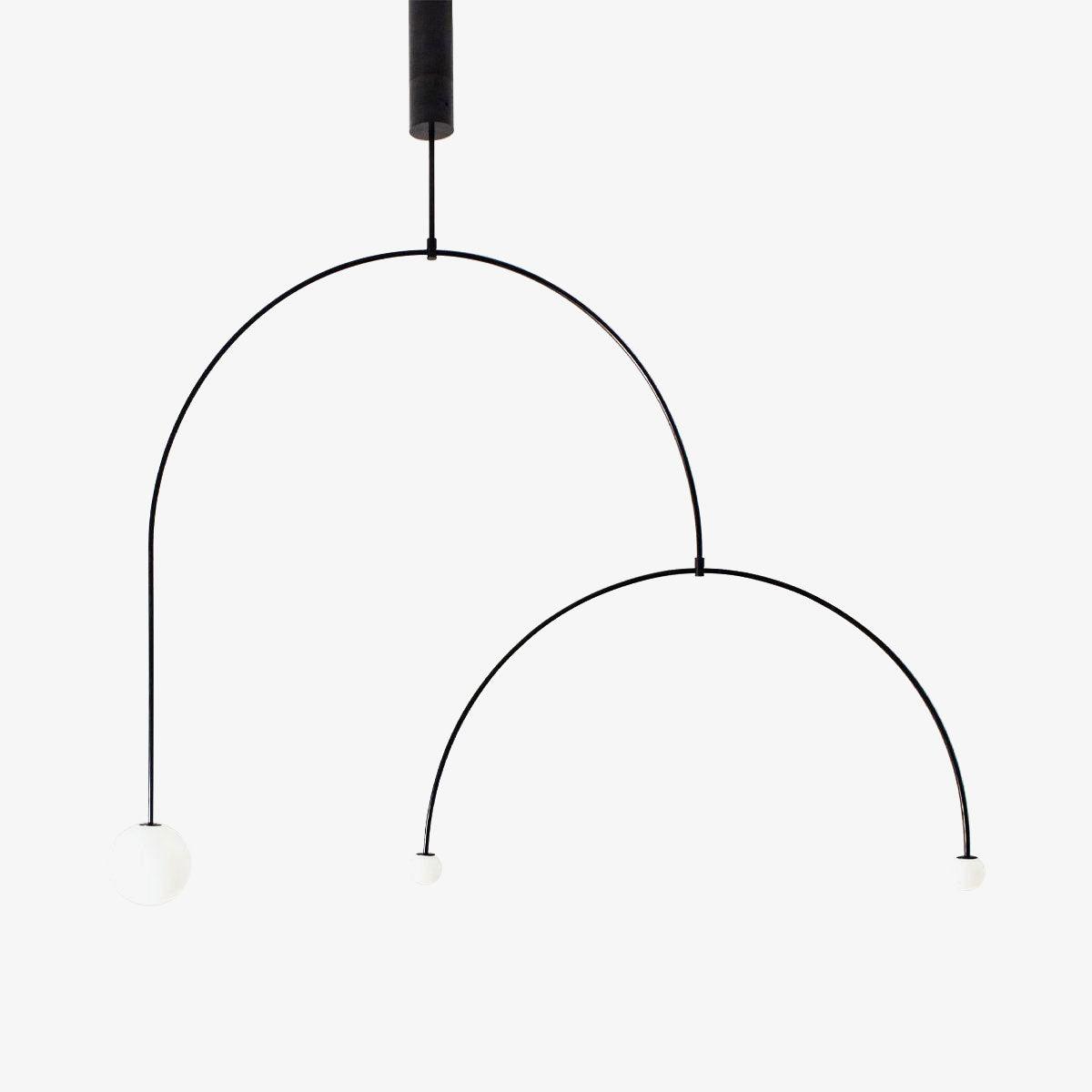 Brackwyn Glass Chandelier-Moonnatur