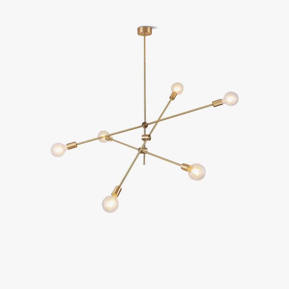 Ferrowlynne Glass Chandelier-Moonnatur