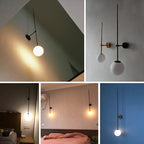 Levenella Glass Wall Light-Moonnatur