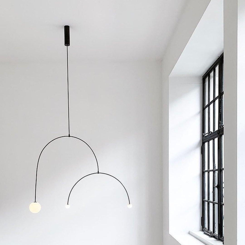 Brackwyn Glass Chandelier-Moonnatur