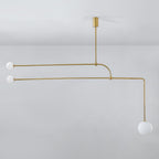 Brackwyn Glass Chandelier-Moonnatur