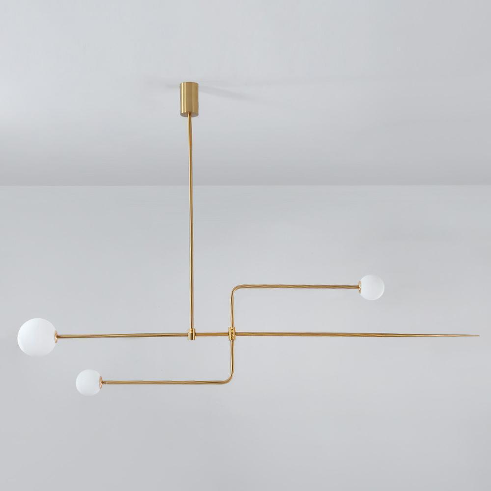 Brackwyn Glass Chandelier-Moonnatur