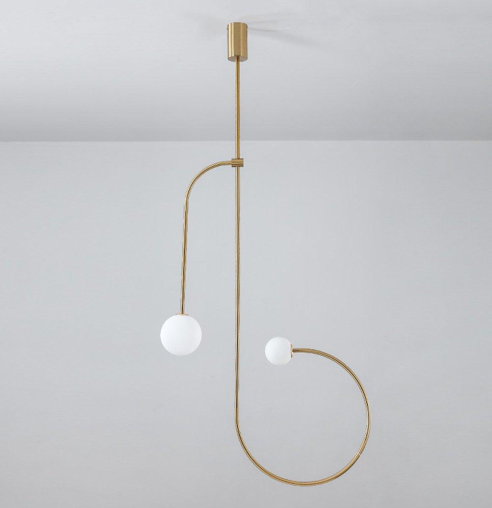 Brackwyn Glass Chandelier-Moonnatur