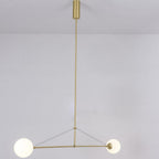 Brackwyn Glass Chandelier-Moonnatur