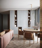 Brackwyn Glass Chandelier-Moonnatur