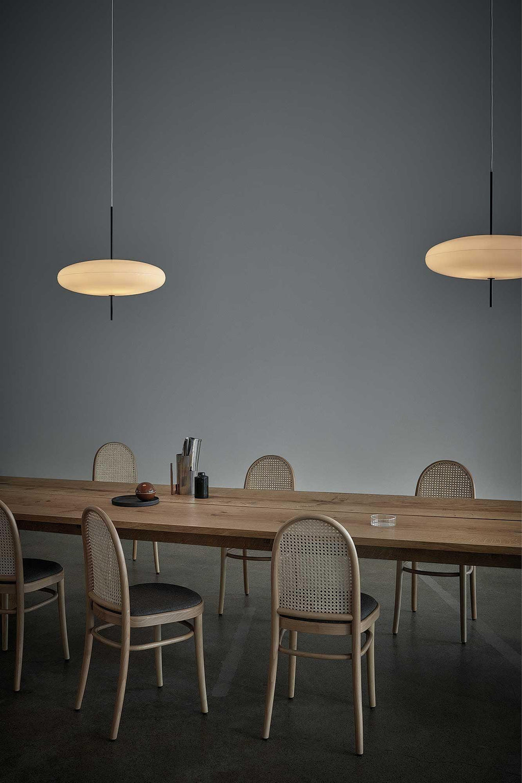 Serenis Plastic Pendant Light-Moonnatur