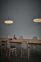Serenis Plastic Pendant Light-Moonnatur