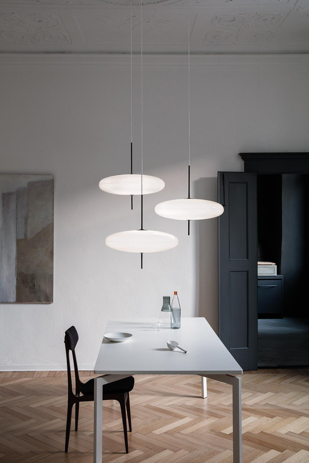 Serenis Plastic Pendant Light-Moonnatur