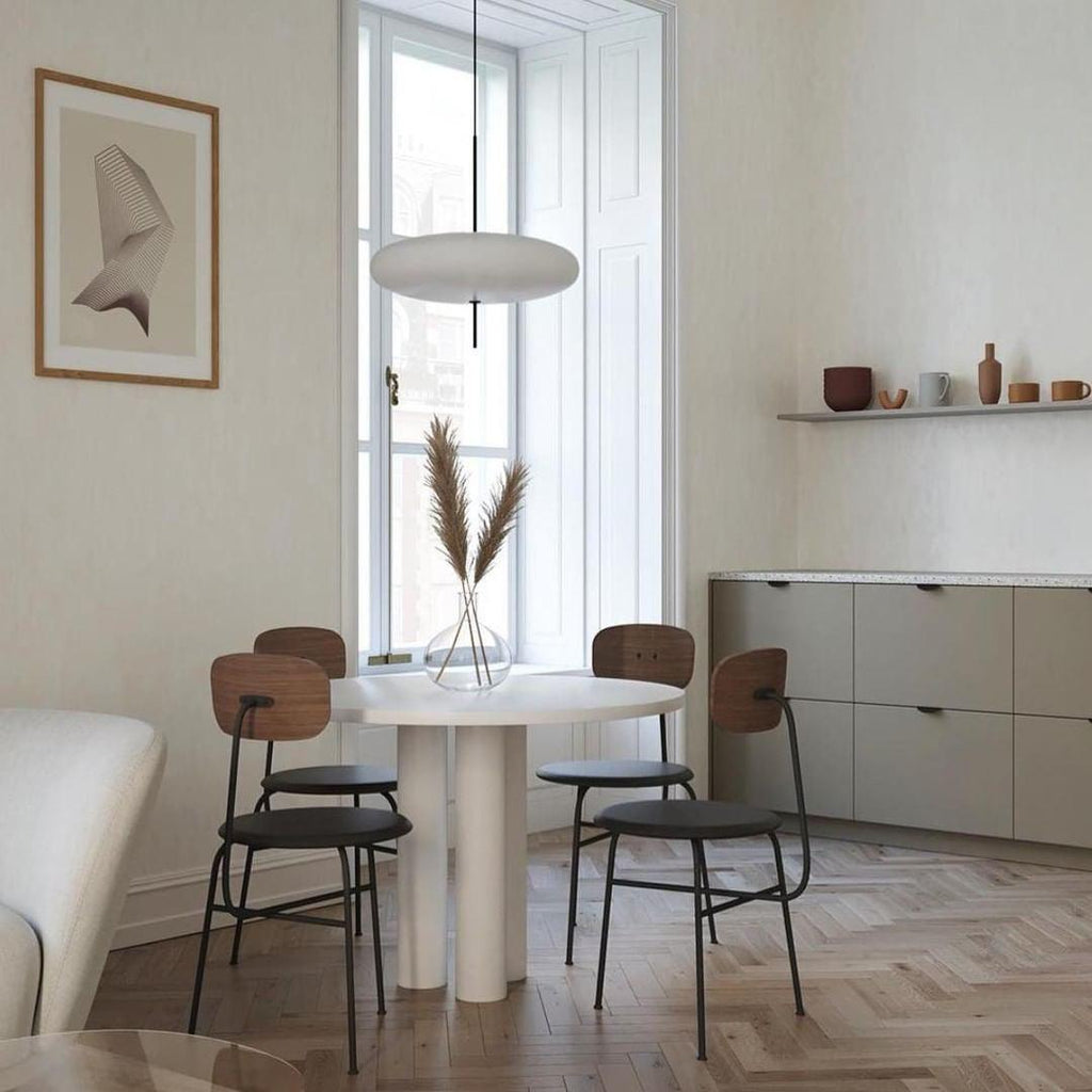 Serenis Plastic Pendant Light-Moonnatur
