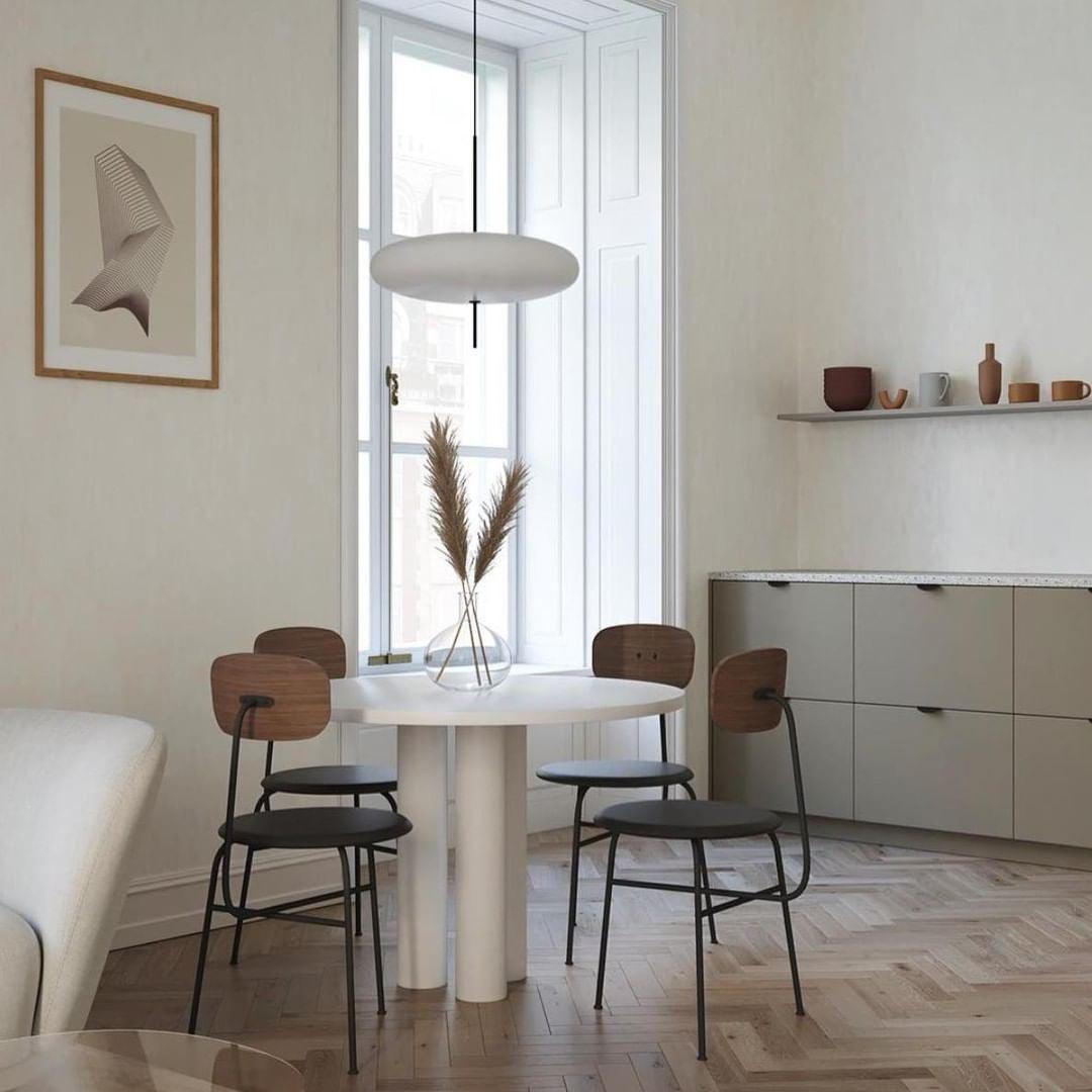 Serenis Plastic Pendant Light-Moonnatur