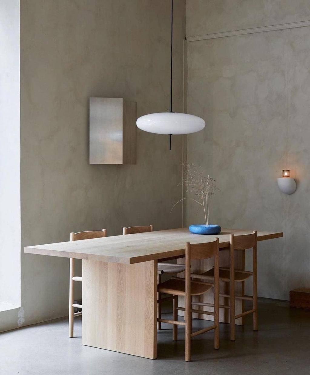 Serenis Plastic Pendant Light-Moonnatur