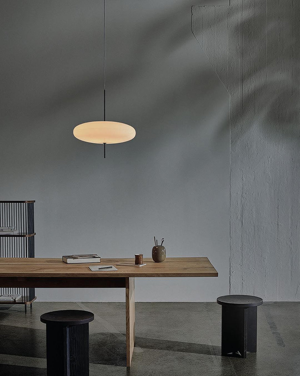 Serenis Plastic Pendant Light-Moonnatur