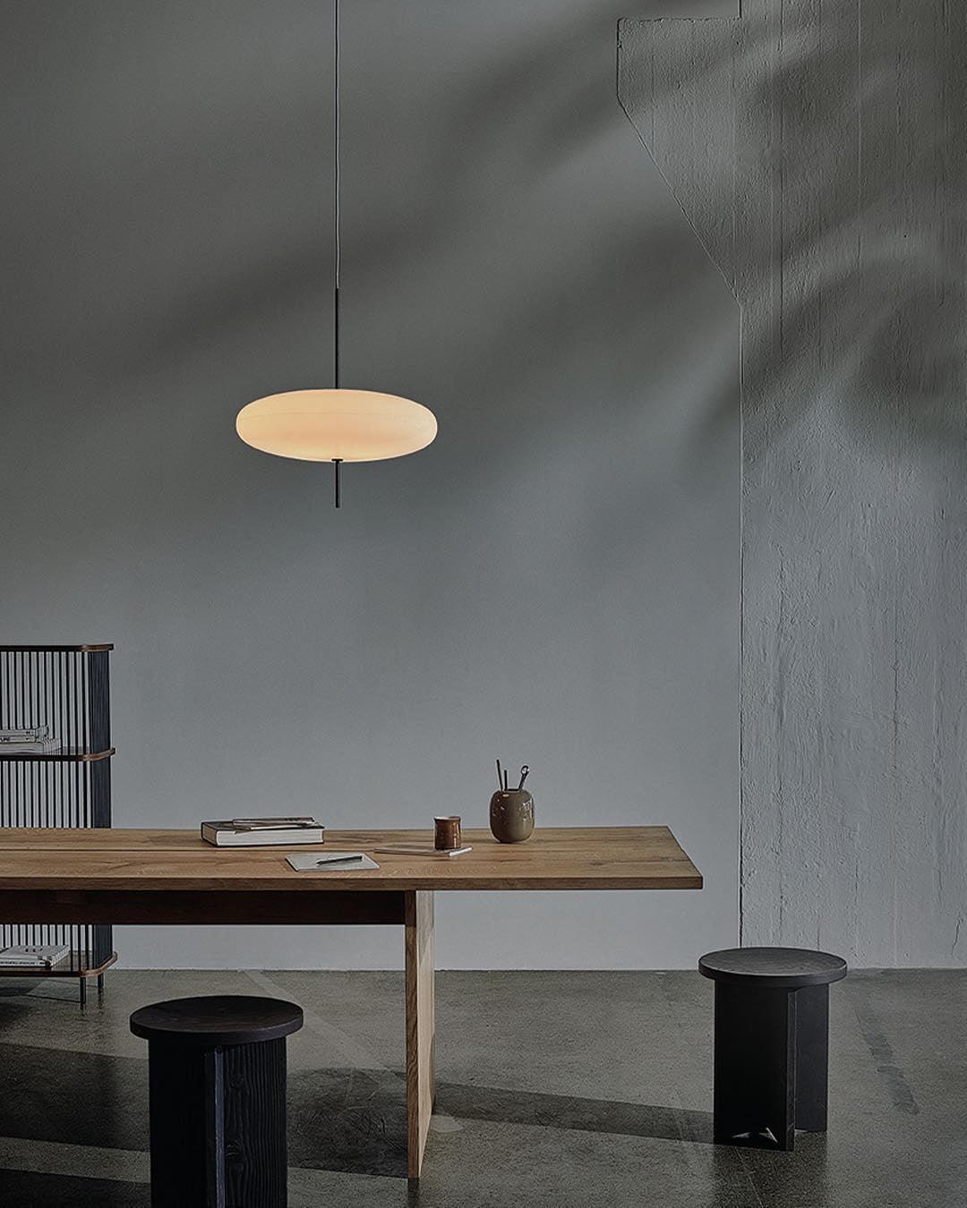 Serenis Plastic Pendant Light-Moonnatur
