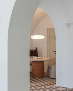 Serenis Plastic Pendant Light-Moonnatur
