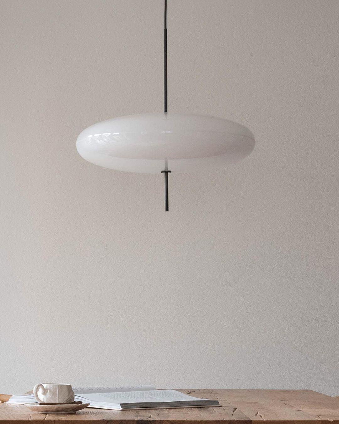 Serenis Plastic Pendant Light-Moonnatur